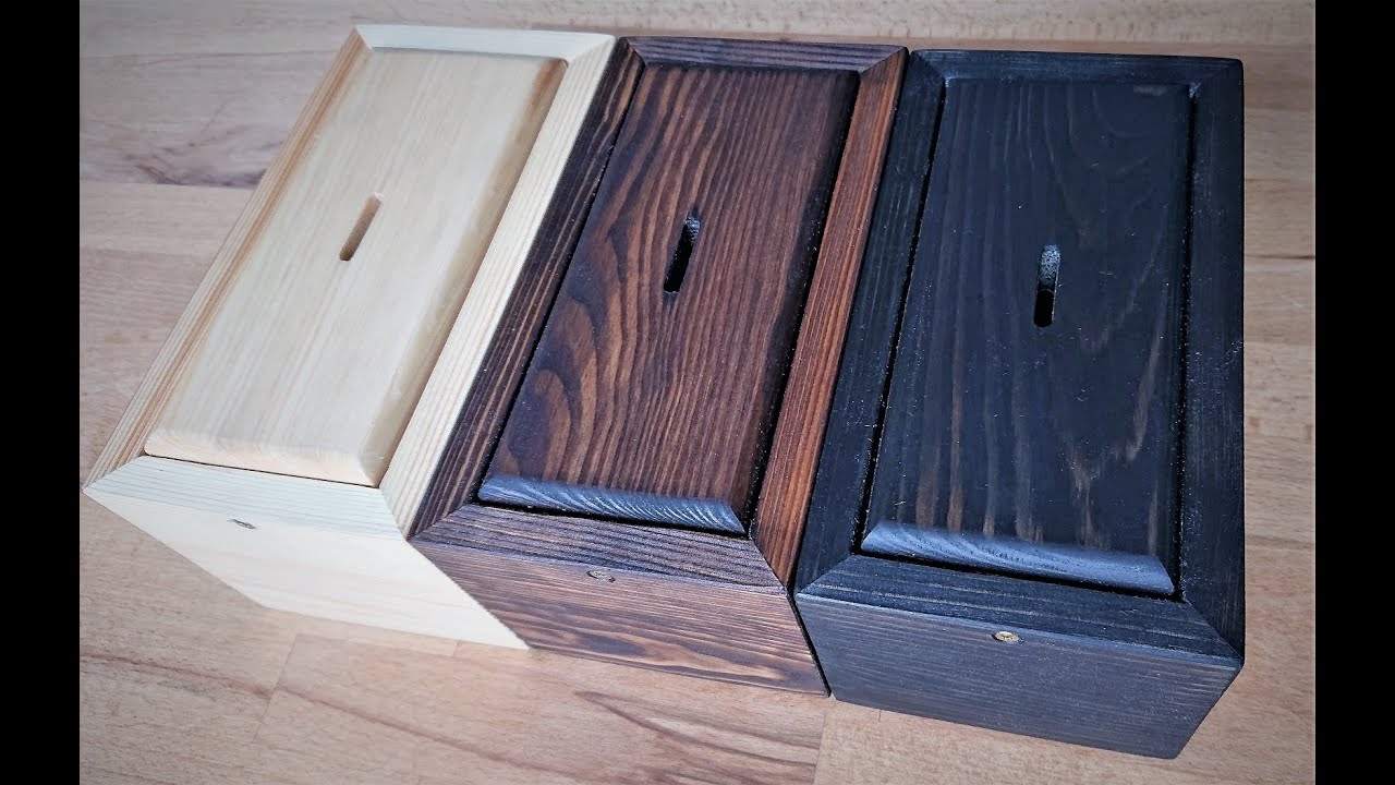 How i made wooden piggy bank Step-by-Step Process