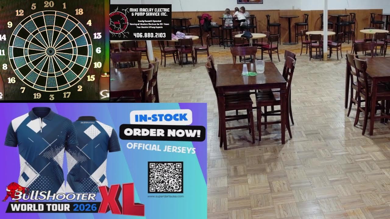 Moscow Moose 3/9/26 Soft Tip Darts monday doubles