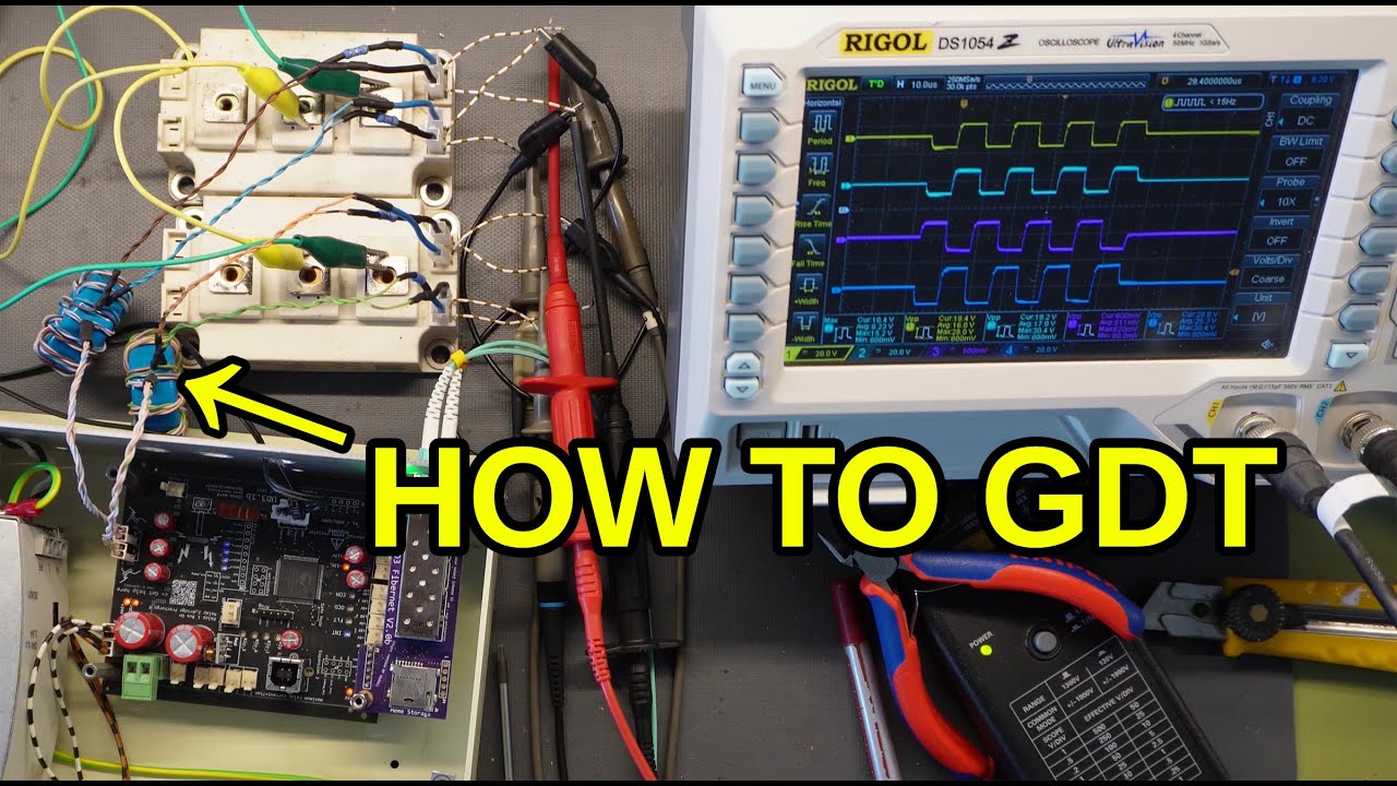 IGBT Gate Drive Transformer (GDT) Design, Construction and Test
