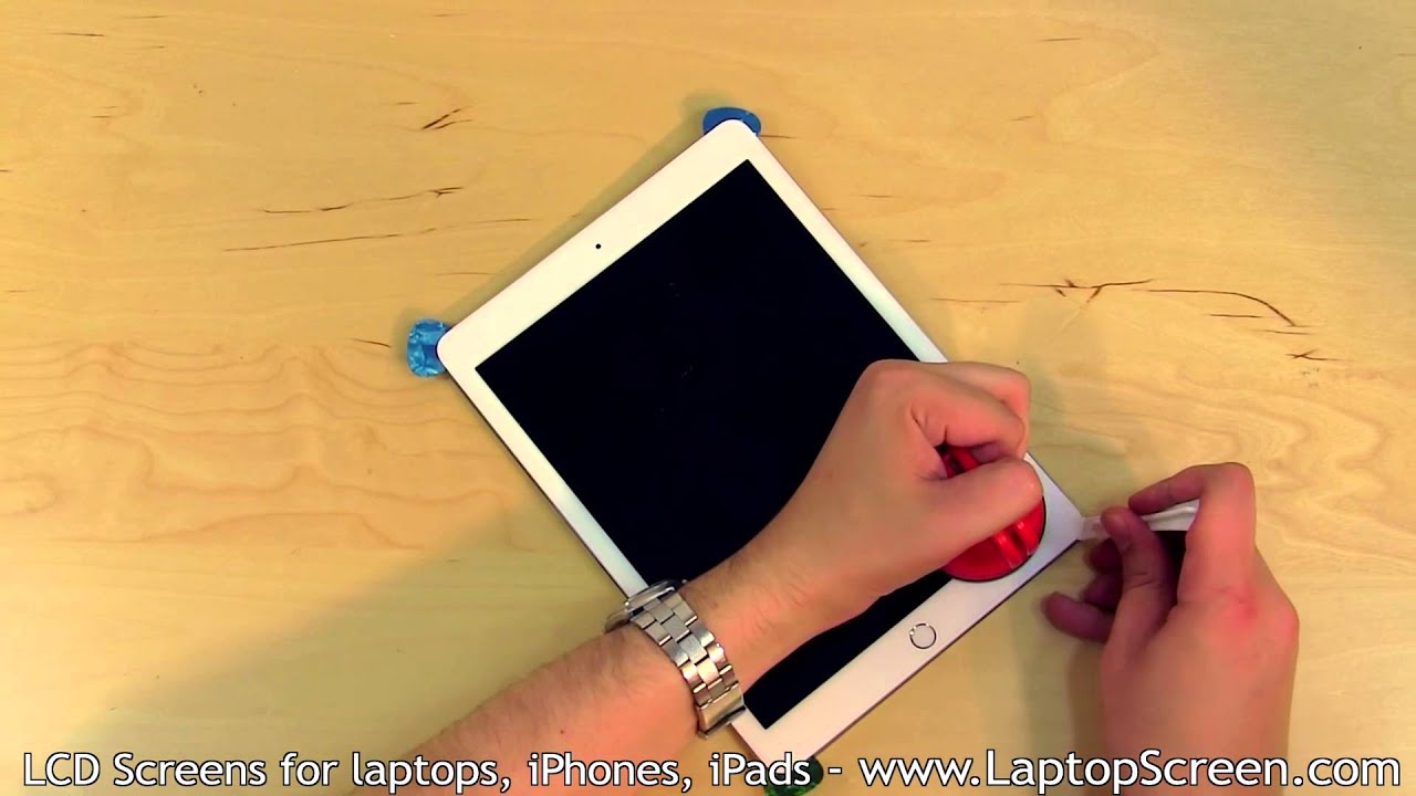 Замена стекла и экрана iPad Air 2 (снятие и установка дигитайзера и ЖК-дисплея)