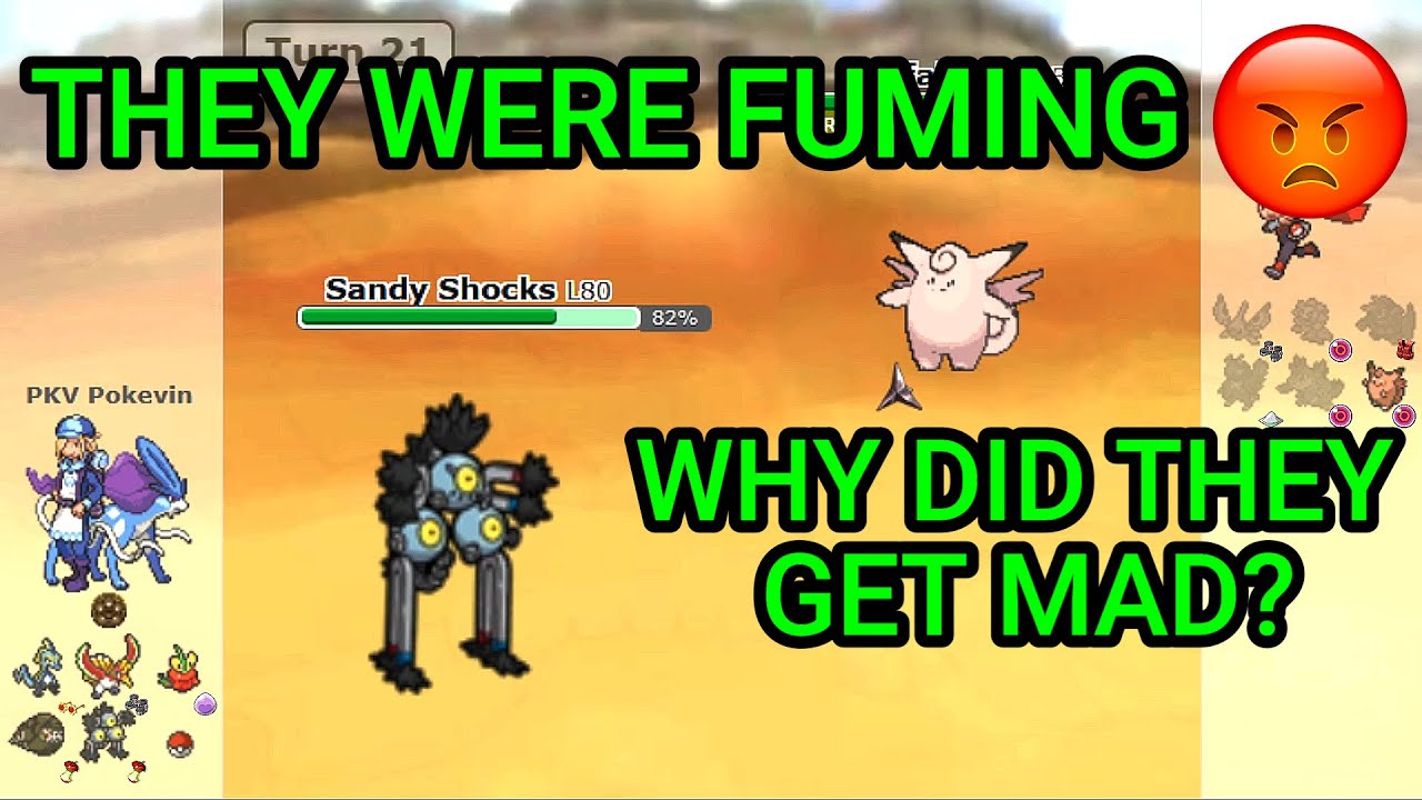 This Player Got Mad For No Reason! (Pokemon Showdown Random Battles) (High Ladder)