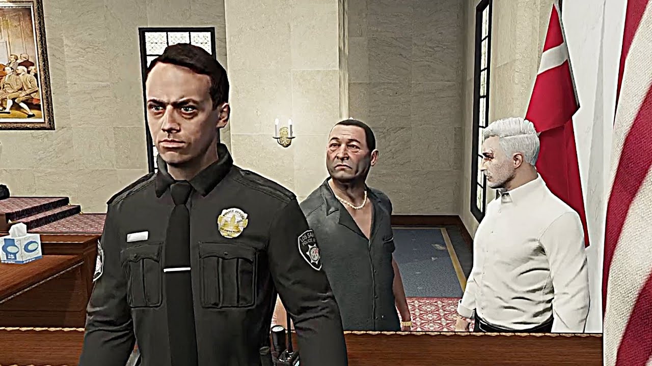 Carmine is BACK in Court as Bailiff | NoPixel