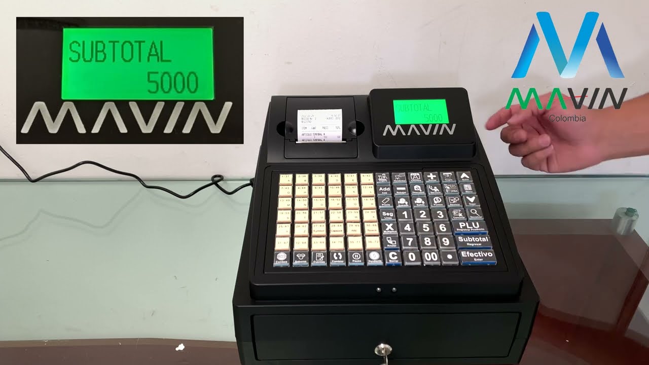 Pasos básicos de la Caja registradora