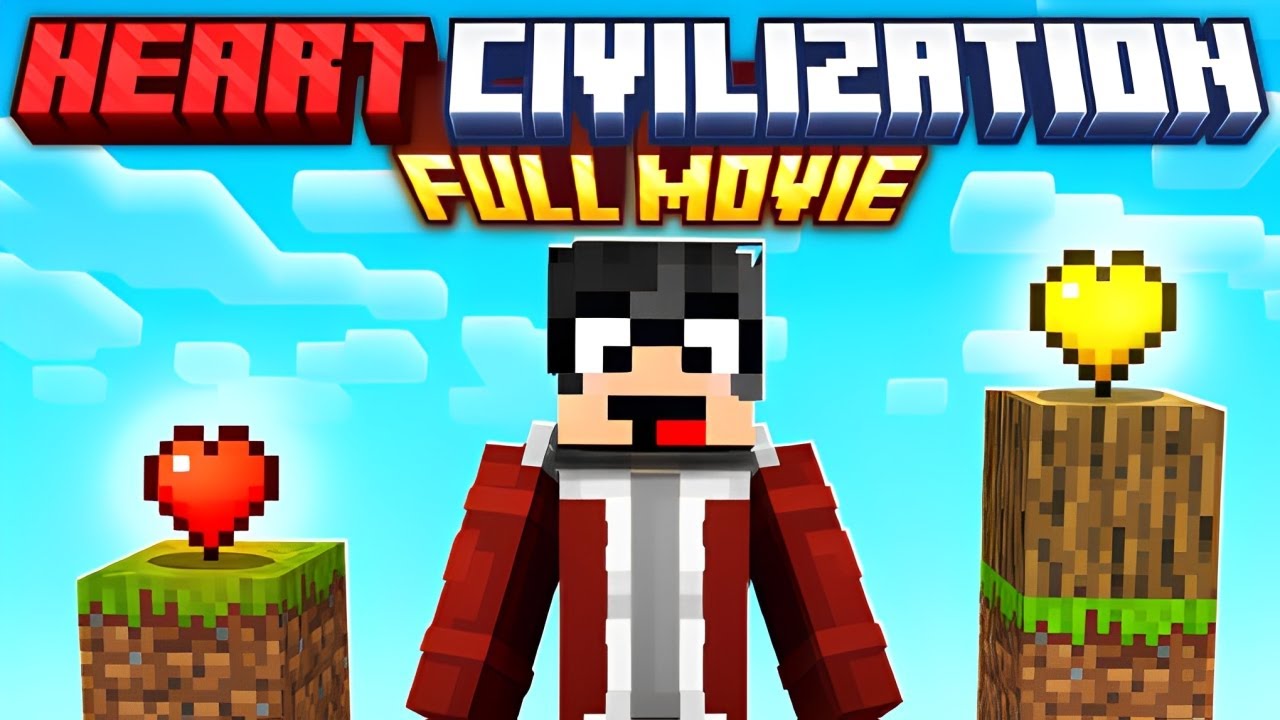 Minecraft But I Survive In HEART CIVILIZATION [THE MOVIE]