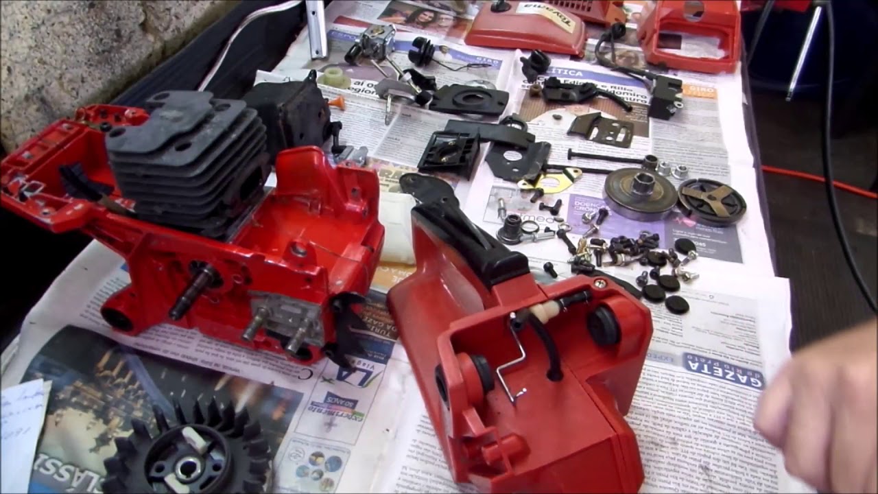 DTS - Motosserra Toyama MT53 - Revisão Completa - 2/4 - Montagem