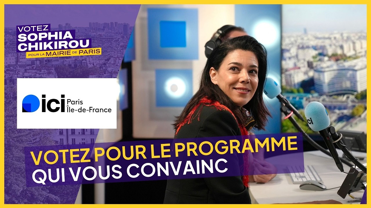 Sophia Chikirou invitée ICI Paris du 2 03 26