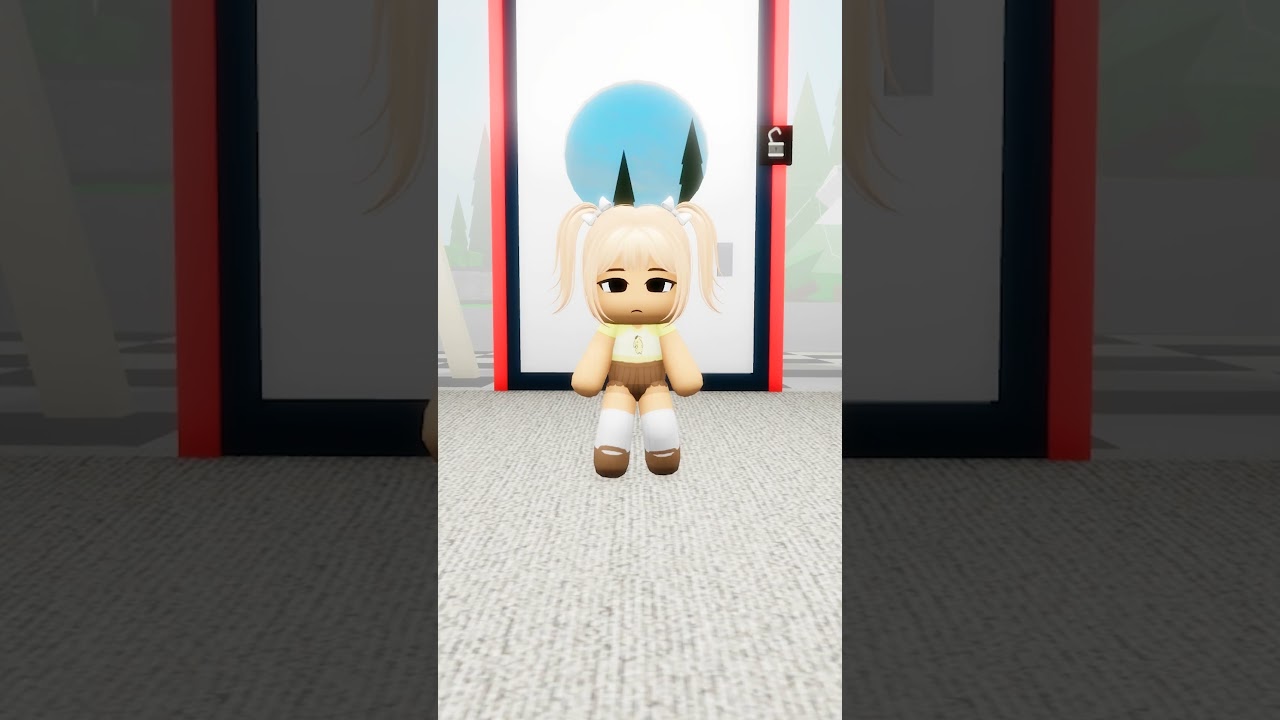 Моя лучшая подруга из детского сада уехала...😭💔 #robloxshorts #roblox