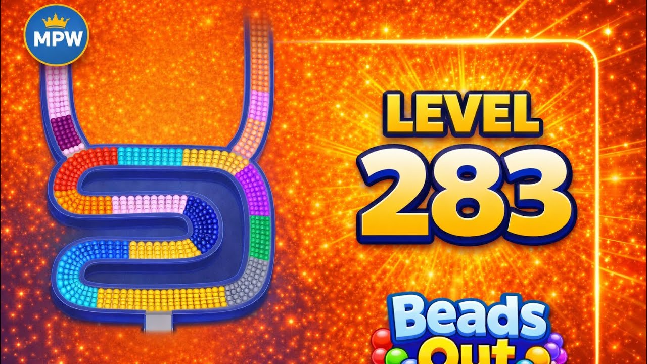 Beads Out – Level 283 | Full Walkthrough (No Commentary)