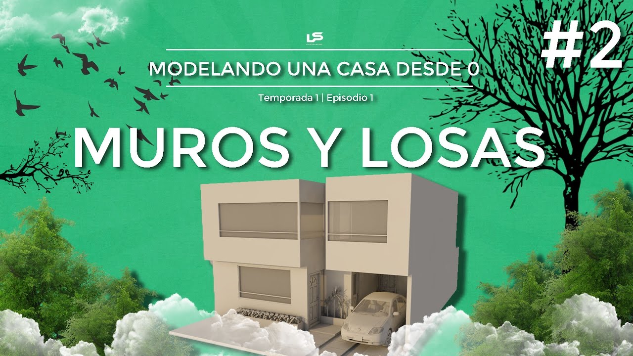 MODELANDO UNA CASA DESDE 0 #2 | DIBUJANDO MUROS Y LOSAS | ARCHICAD BASIC