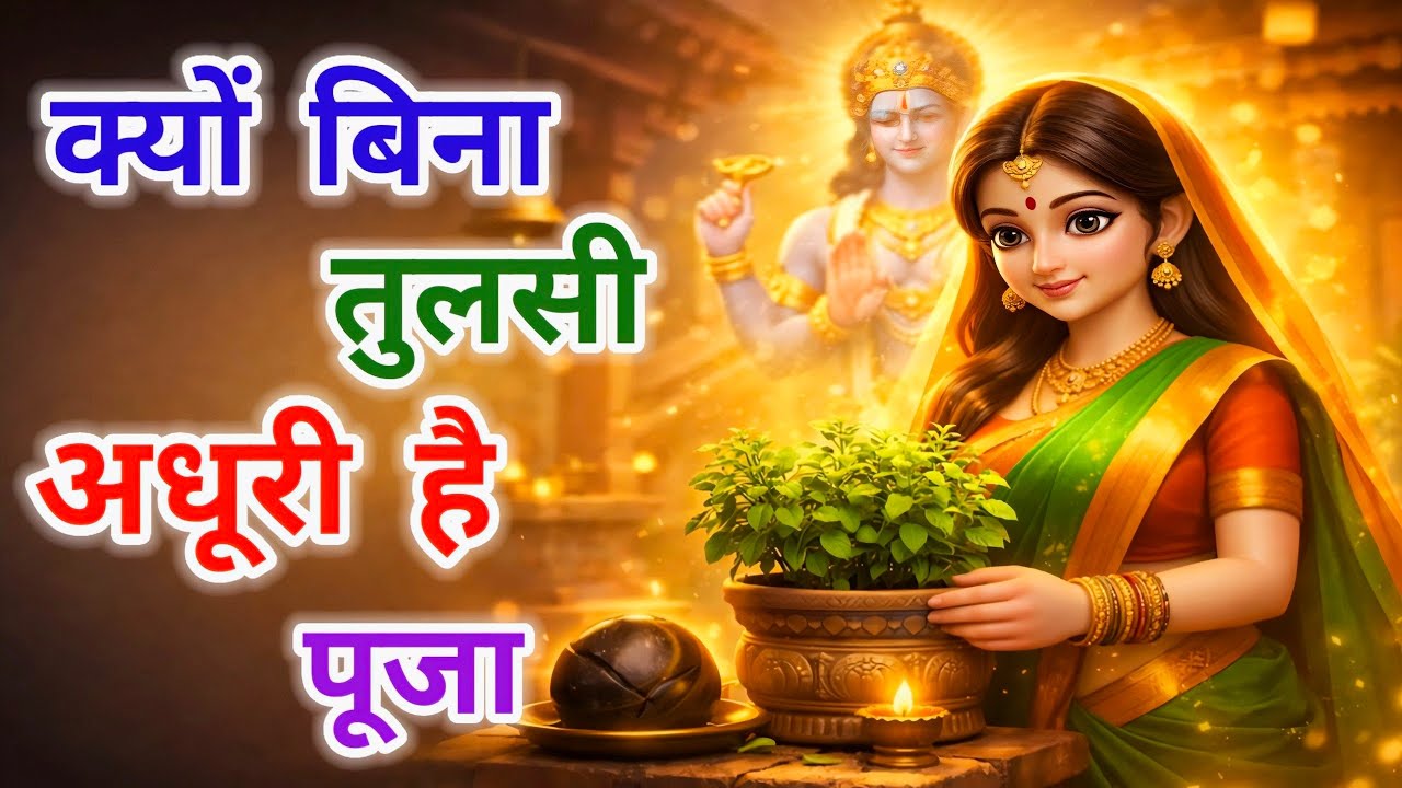 वृंदा से तुलसी माता तक | क्यों बिना तुलसी के विष्णु भोग अधूरा है | Tulsi katha | Shikshaprad Kahani