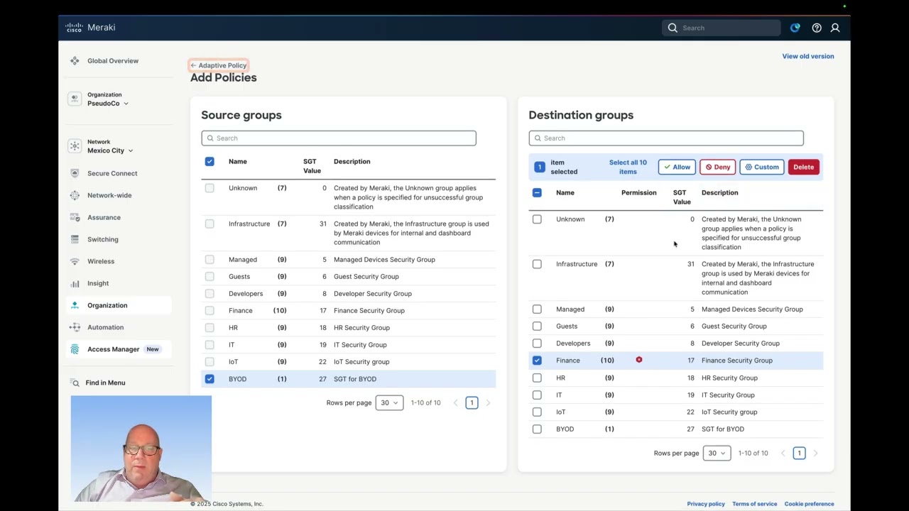 Secure Networking Demo