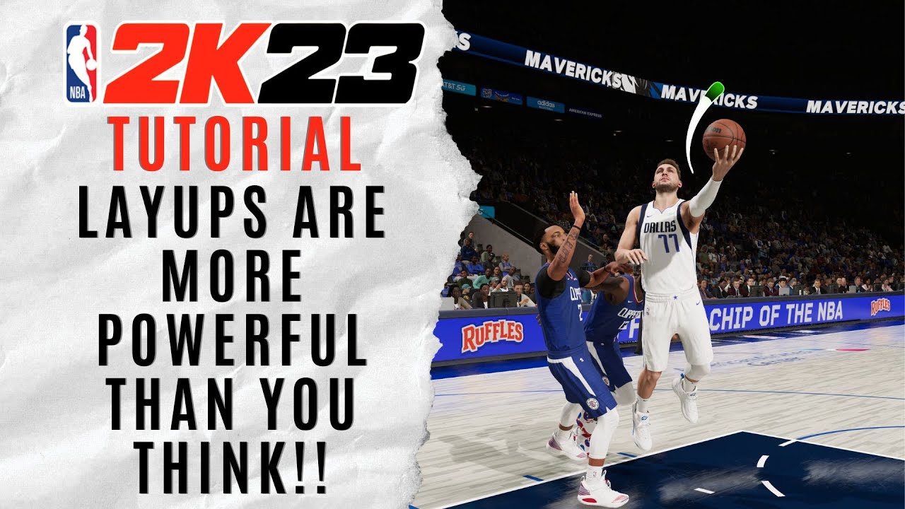 ПОЛНОЕ РУКОВОДСТВО ПО ЛЕЙ-АПАМ для лёгких бросков в NBA 2K23! Как завершать броски у кольца!
