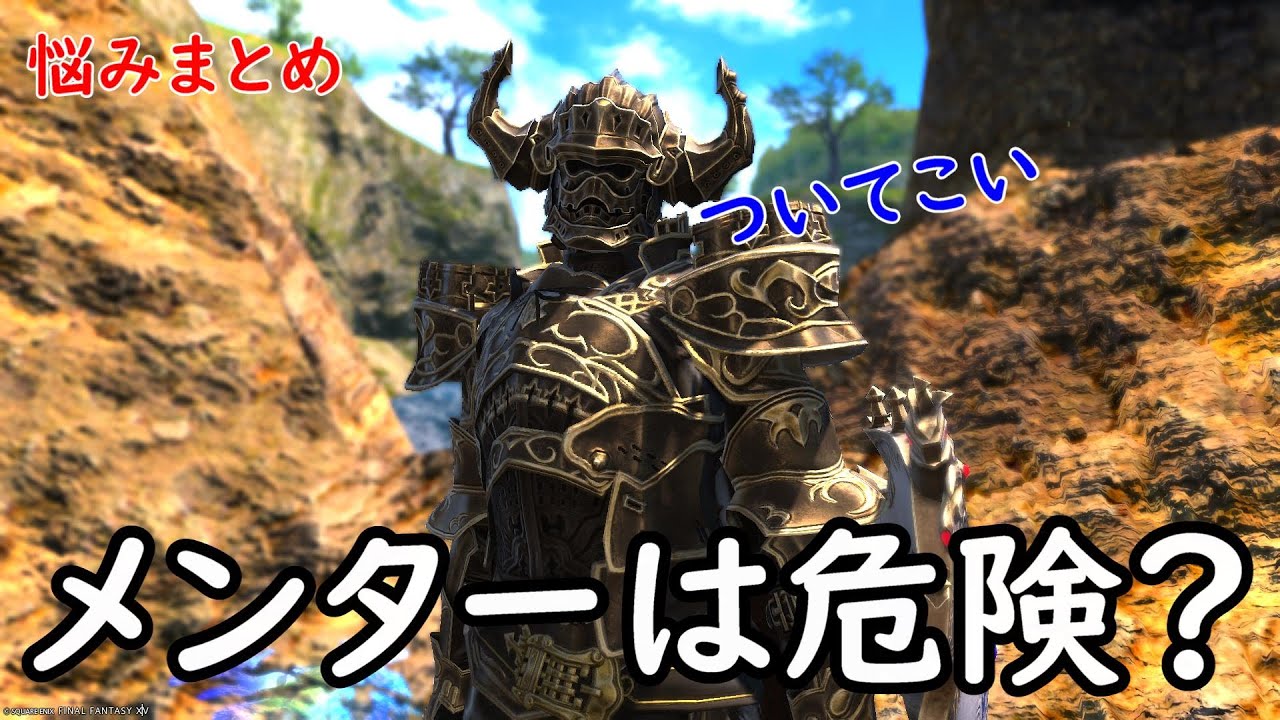 [FF14]メンターって一体なに？蘇生放置してたメンター※メンターの悩みまとめ