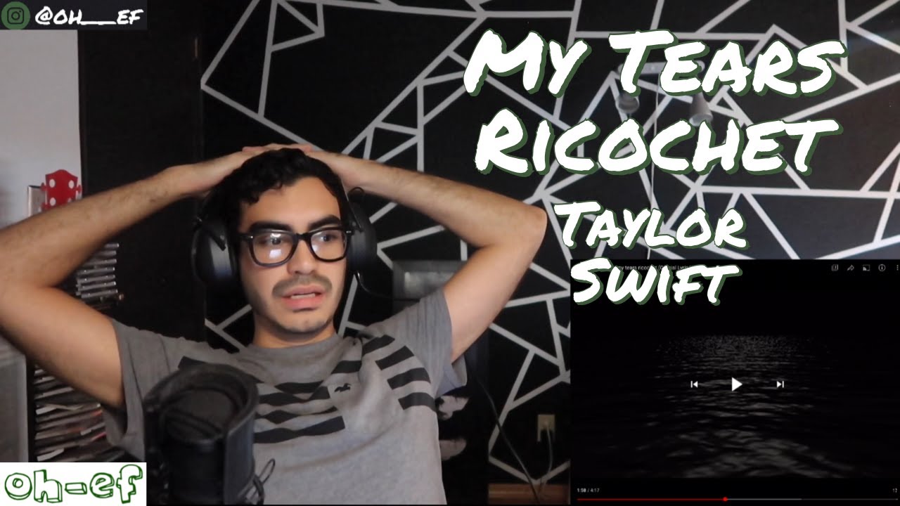 Taylor Swift | My Tears Ricochet | Folklore | REACTION