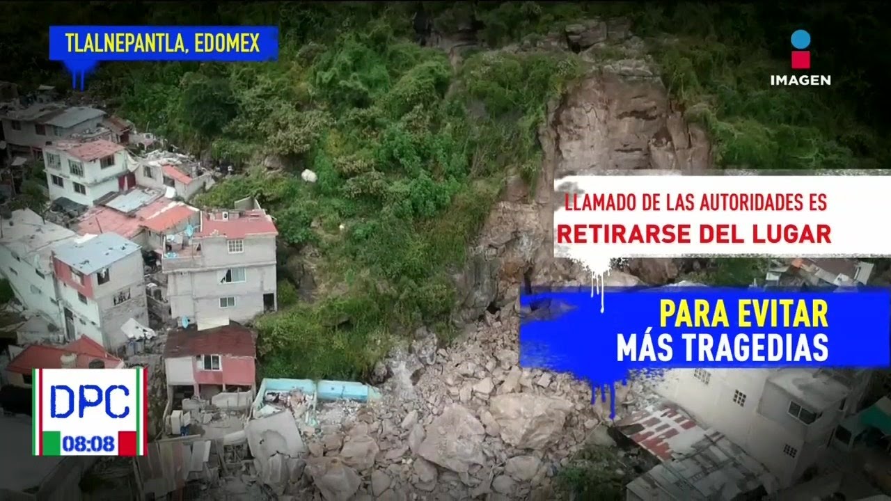 Continúa latente el peligro de otro deslave en cerro del Chiquihuite | De Pisa y Corre