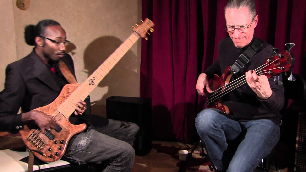 Michael Manring and Errick Lewis improvise in Corvallis
