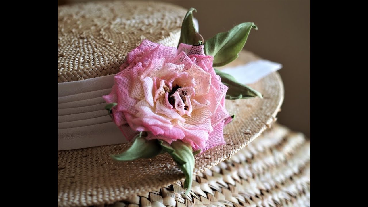 Viva Fabric Rose Tutorial. Additional Video