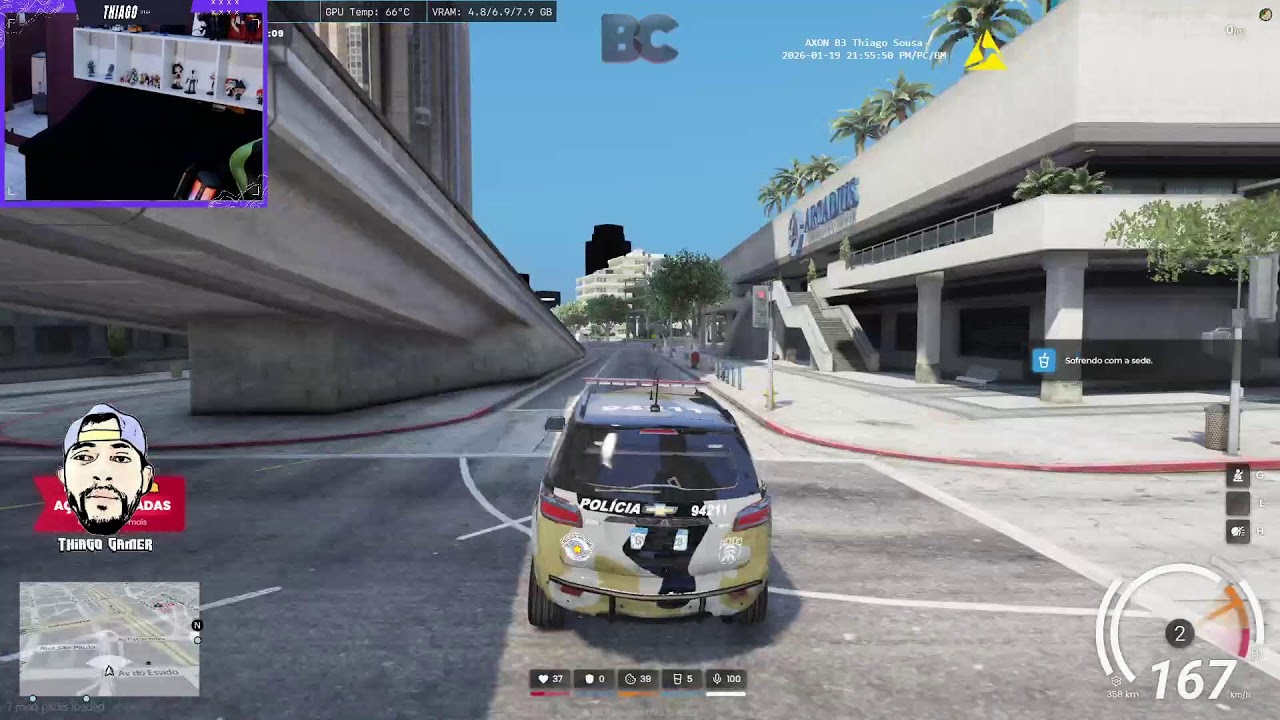 🔴 AO VIVO 🔴BC - BRASIL CAPITAL - 4° BPCHQ - COE - POLICIA MILITAR - GTA RolePlay GTA 6