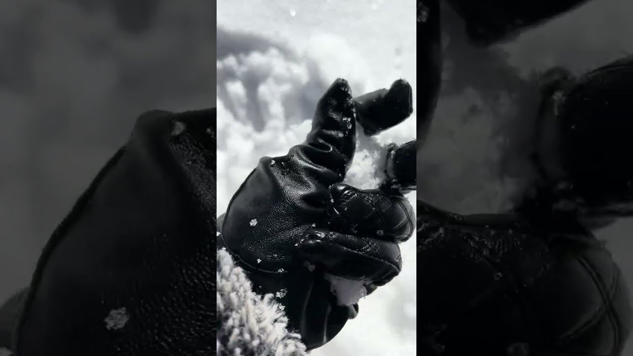 ASMR Bubbly B| Outside Nature Snow Sounds Triggers| With Gloves, Very Tingly| Lofi Backyard Tingles