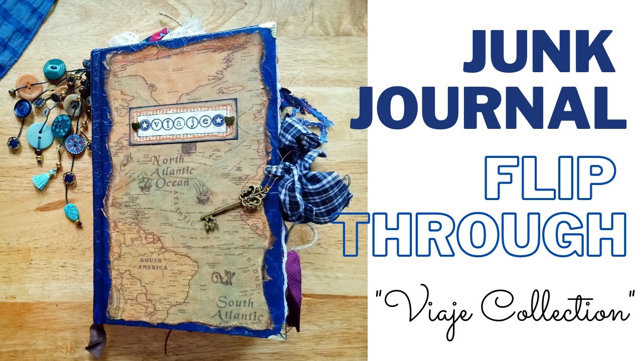 Travel Junk Journal Flip Through (Viaje Collection) #JunkJournal