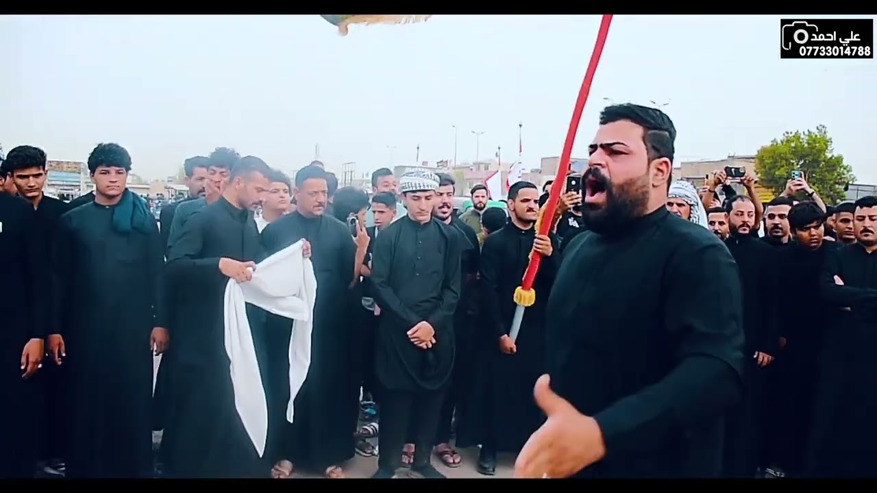 المهوال كاظم الدراجي في ميدان الامام العباس بغداد المركزي