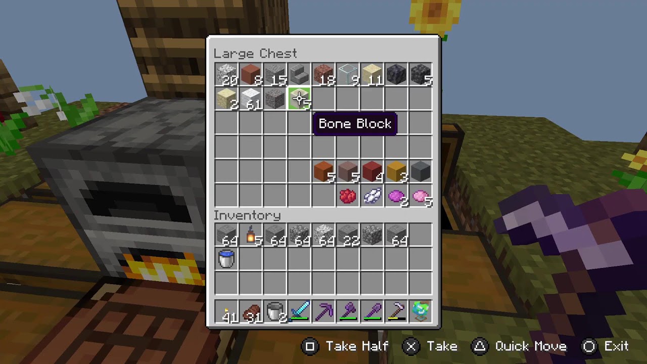 Playing one block on Mineville