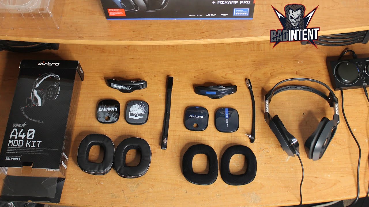 Astro A40 TR Mod Kit Review and Mic Tests