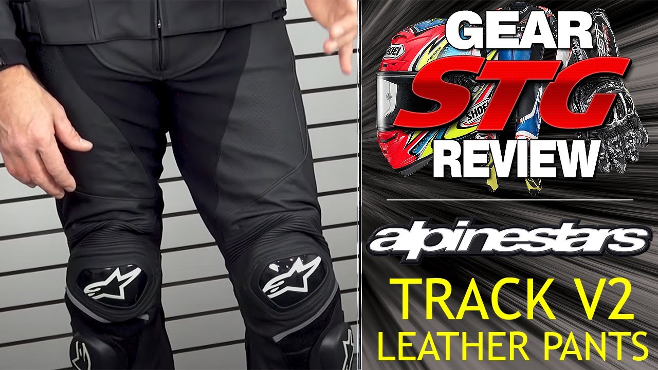Alpinestars Track v2 Leather Pants Review | Sportbike Track Gear