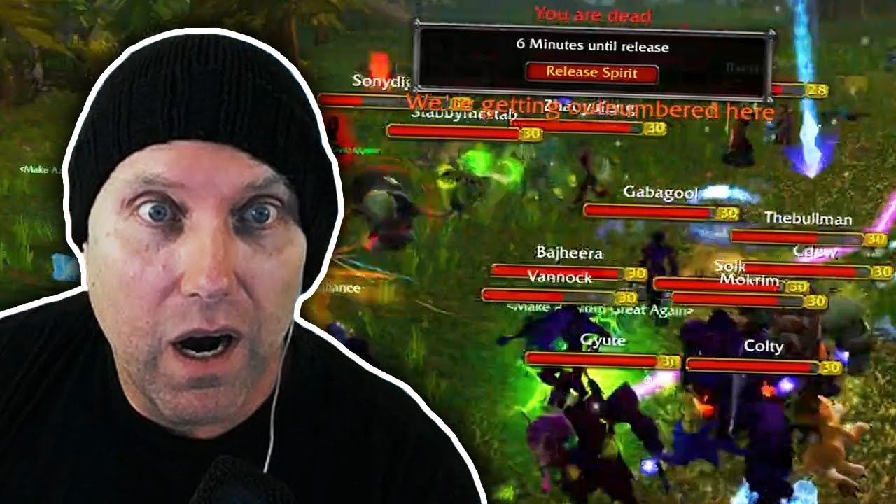 MASSIVE World PvP in WoW Classic Beta - Southshore vs Tarren Mill (Hillsbrad)