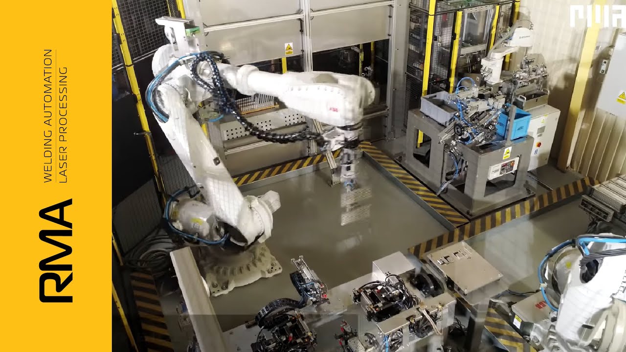 RMA #LaserExperts |  Automatyczna linia do produkcji wymiennik&oacute;w ciepła