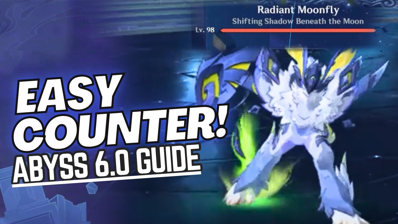 Surprisingly Easy?? How to EASILY BEAT Radiant Moonfly as F2P in Spiral Abyss 6.0 - Genshin Impact