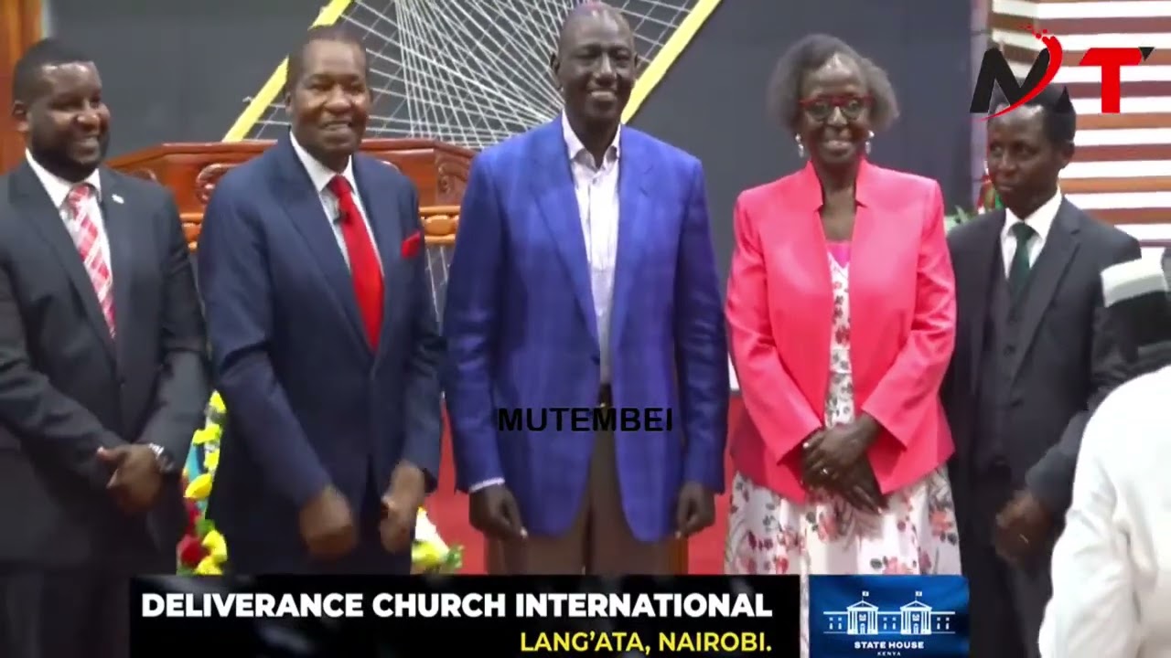 DRAMA IN CHURCH AS LEADERS FIGHTS OVER TAKING PICTURES WITH PRESIDENT RUTO