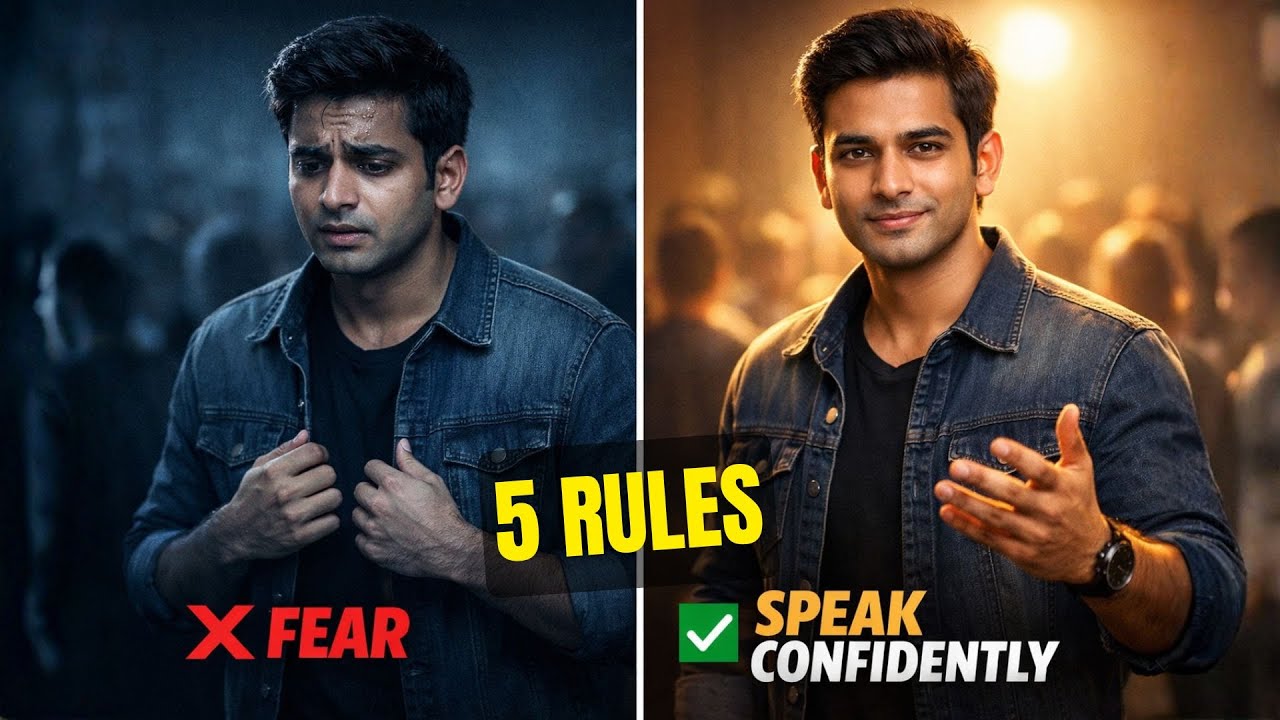 How to Speak English Confidently in Public | No Fear, No Hesitation | Spoken English