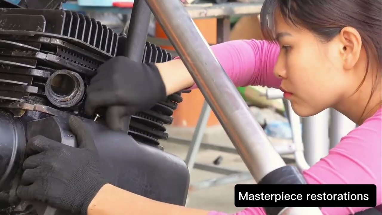 Full Restoration JAWA Motorcycle 1975s | Restored JAWA Motorcycle | Old Bike Restoration And Repair