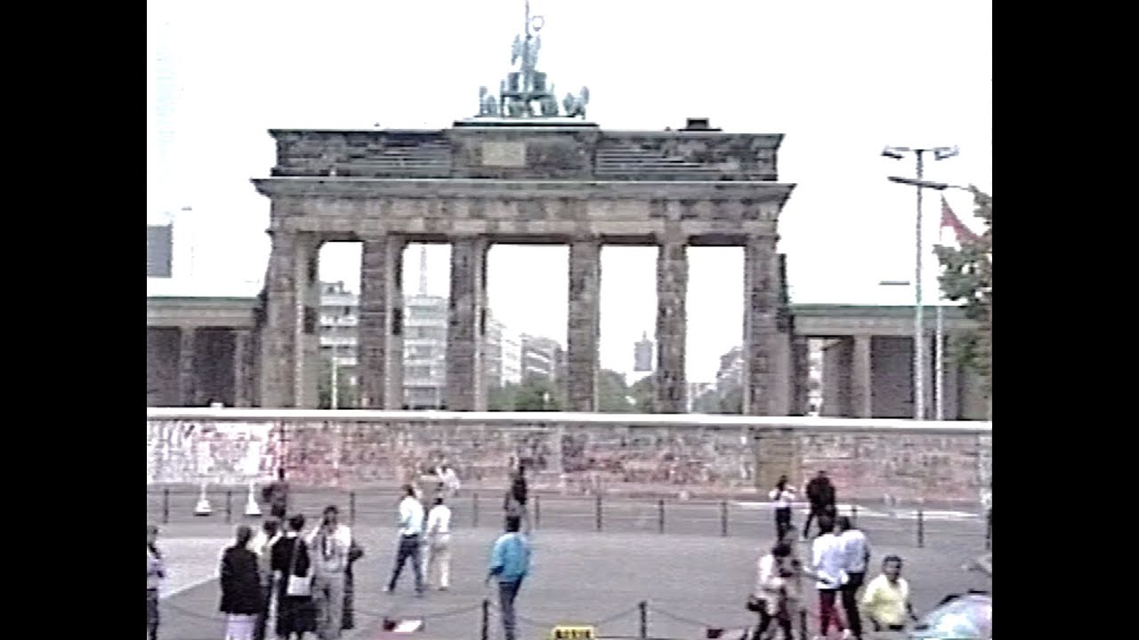 Crossing Berlin Wall 1988 - Berliner Mauer 1988