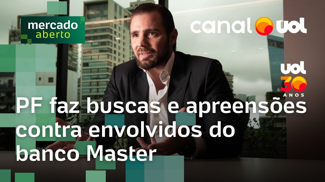 Vorcaro, familiares e s&oacute;cios s&atilde;o alvos da PF em opera&ccedil;&atilde;o contra o banco Master