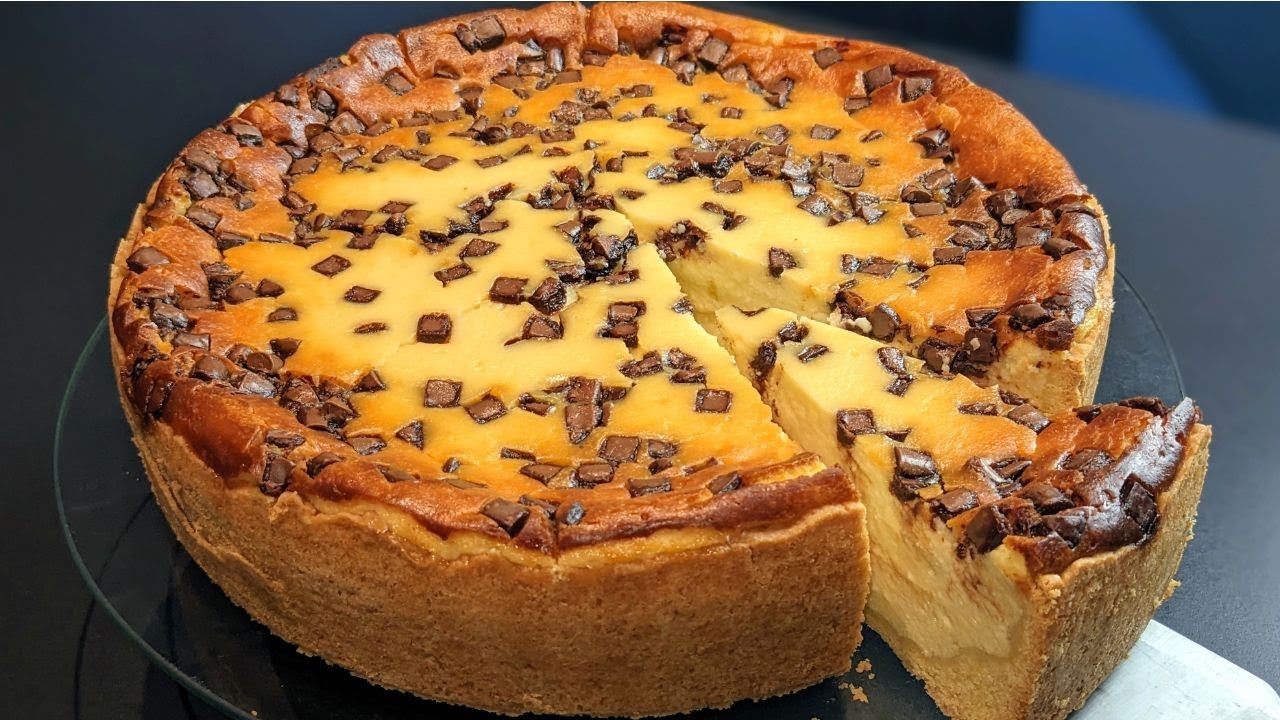 Cheesecake Recipe /Der cremigste Käsekuchen der Welt 😍 mit Schokodrops/