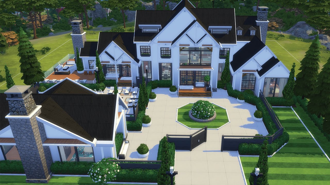 LES PLUS BELLES CONSTRUCTIONS DE LA GALERIE | Sims 4 (n°6)