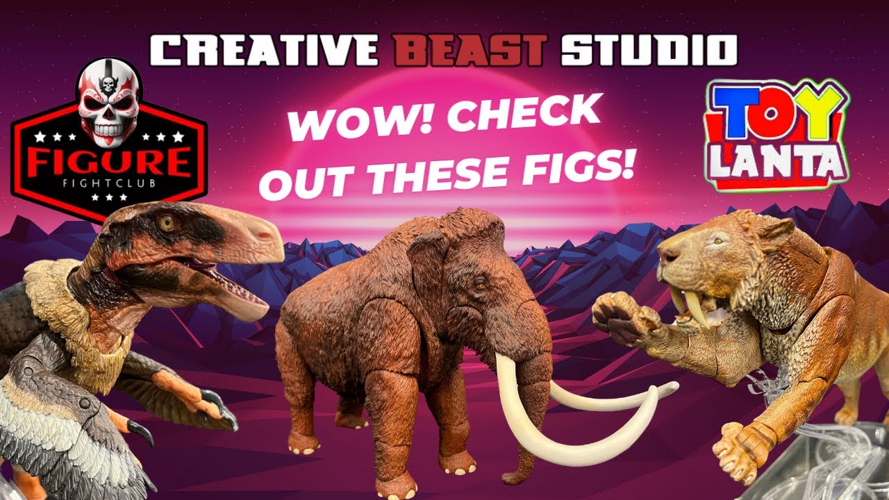 FFC | Toylanta 2025: Creative Beast Studio setup and great showcase of their figures from Chris!