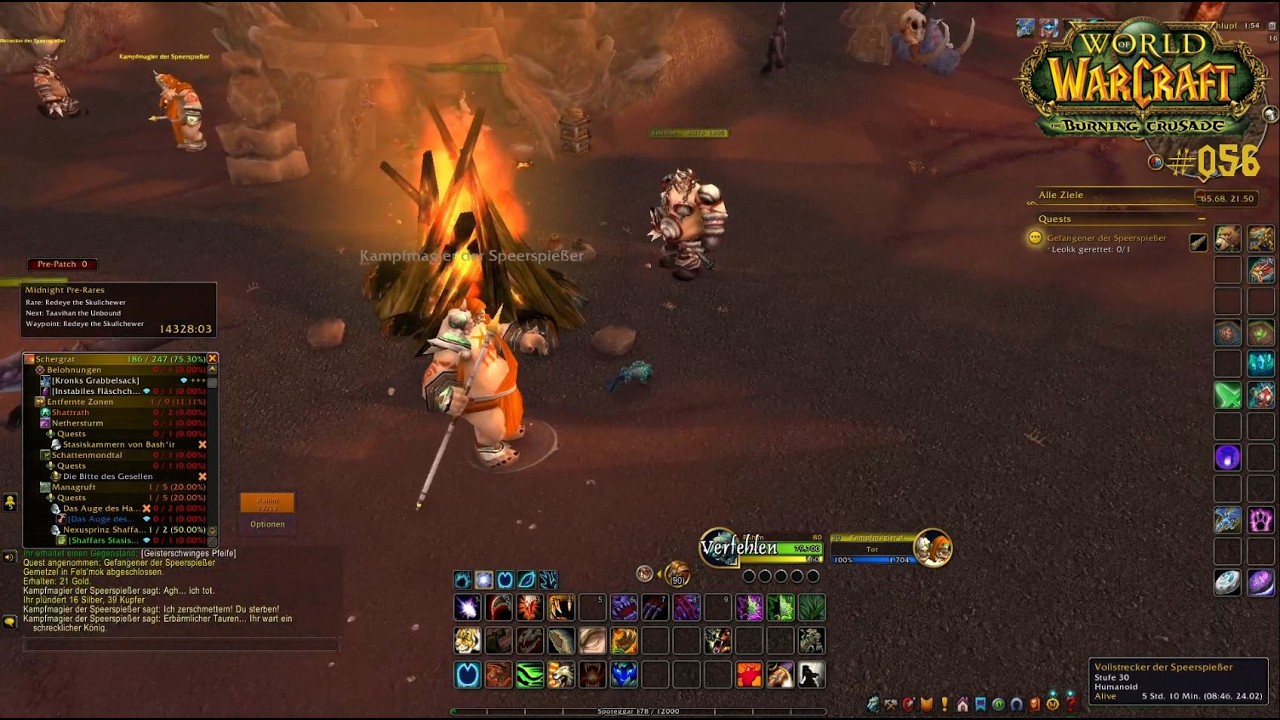 Let's Play WoW: The Burning Crusade #056 - Und wieder Oger töten