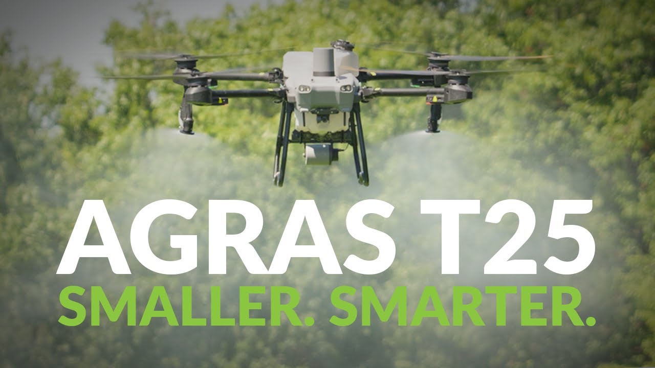 Демонстрация полного опрыскивания DJI Agras T25