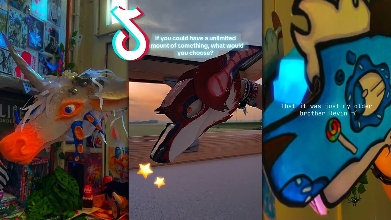💀THE AMAZING Paper Dragon Edits 🔥Dragon Puppet TIKTOK Compilation😍 #15