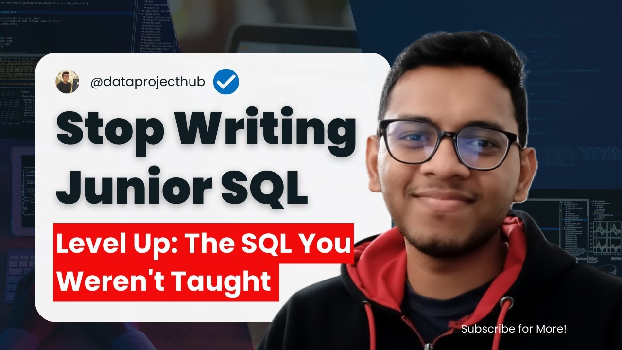 Writing BETTER SQL | Pro Tricks to Make Your SQL Queries Better