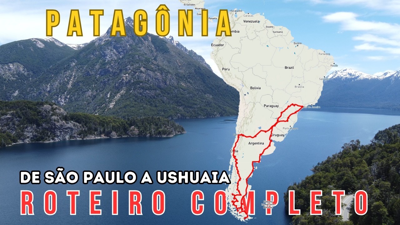 ROTEIRO DETALHADO - PATAGÔNIA DE CARRO | De São Paulo a Ushuaia | Dicas | Pontos Turísticos