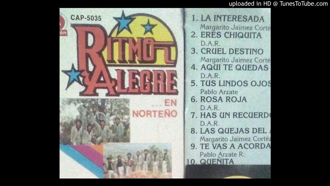 RITMO ALEGRE NORTENO ROSA ROJA Y MAS TEMAS