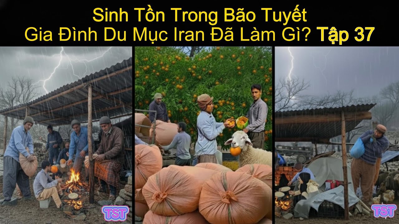 Du Mục Iran Tập 37: Cuộc Chiến Sinh Tồn Giữa Bão Tuyết Và Hành Trình Gieo Mầm Trên Băng Giá