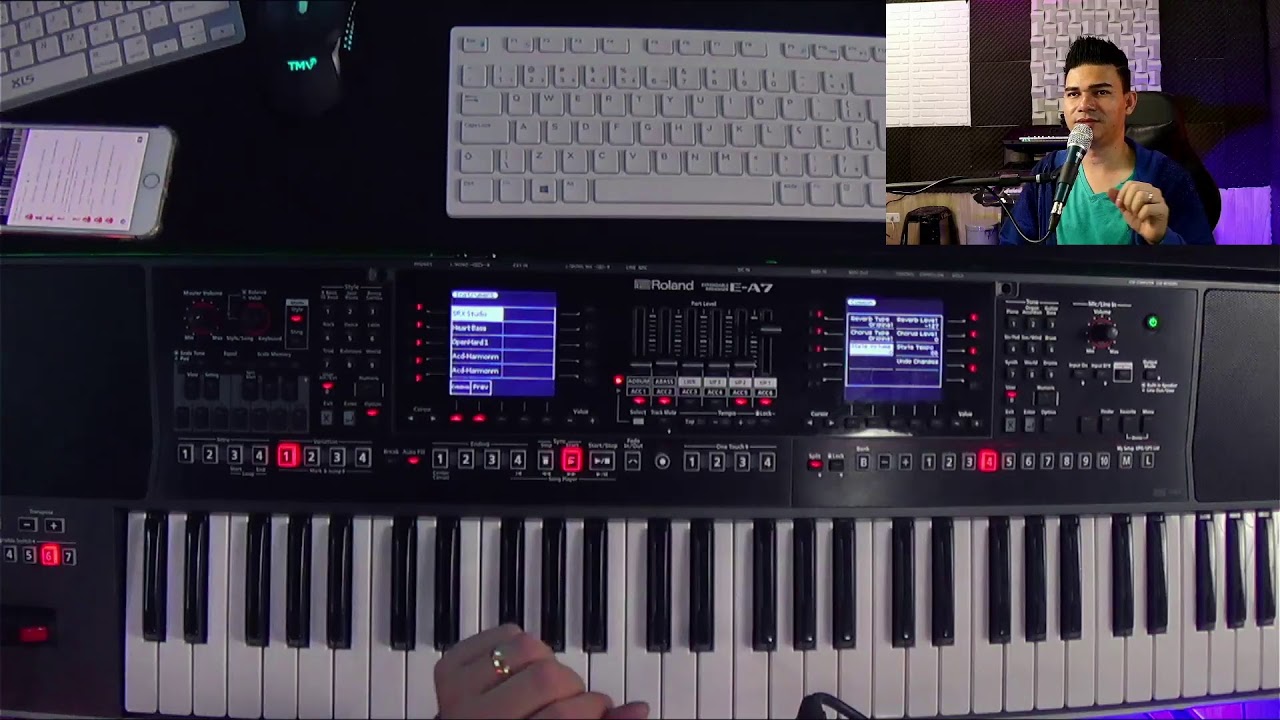 ROLAND EA7 "SUAS POSSIBILIDADES" SONS E KITS INTERNOS  By Thyago Rybeiro