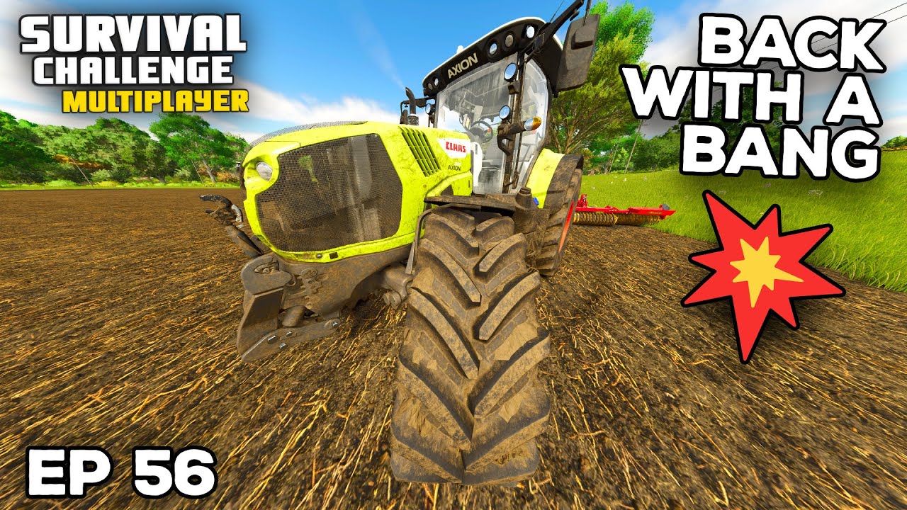 МЫ ВЕРНУЛИСЬ С ГРОМАДНЫМ УДАРОМ! 💥 | Farming Simulator 25 — Испытание на выживание | Эпизод 56