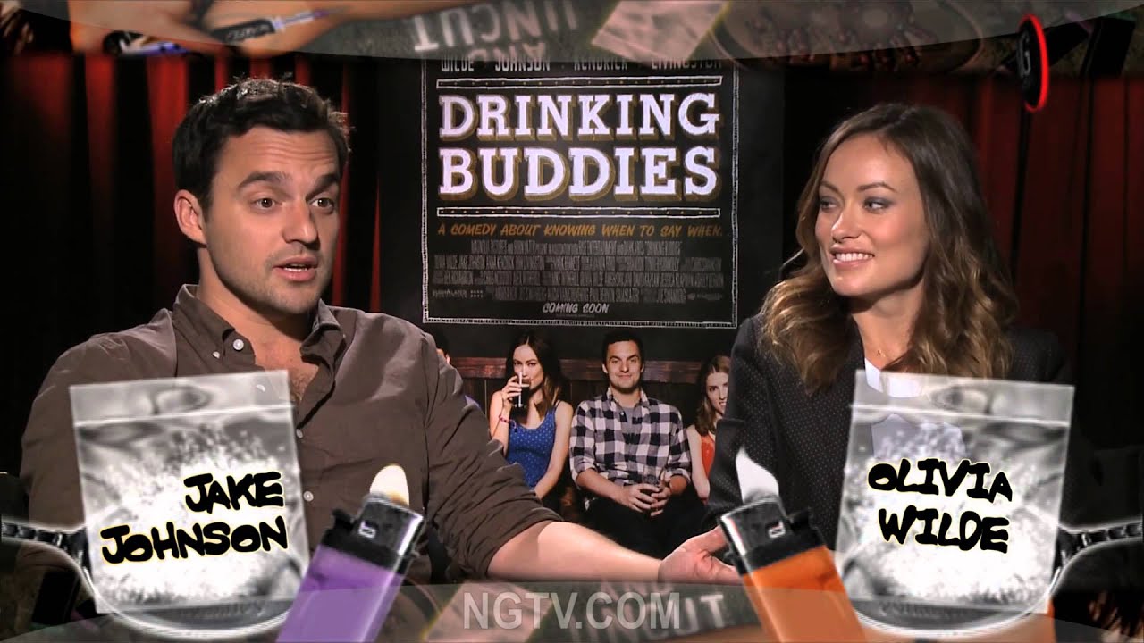 Olivia Wilde & Jake Johnson Uncensored on Drinking Buddies
