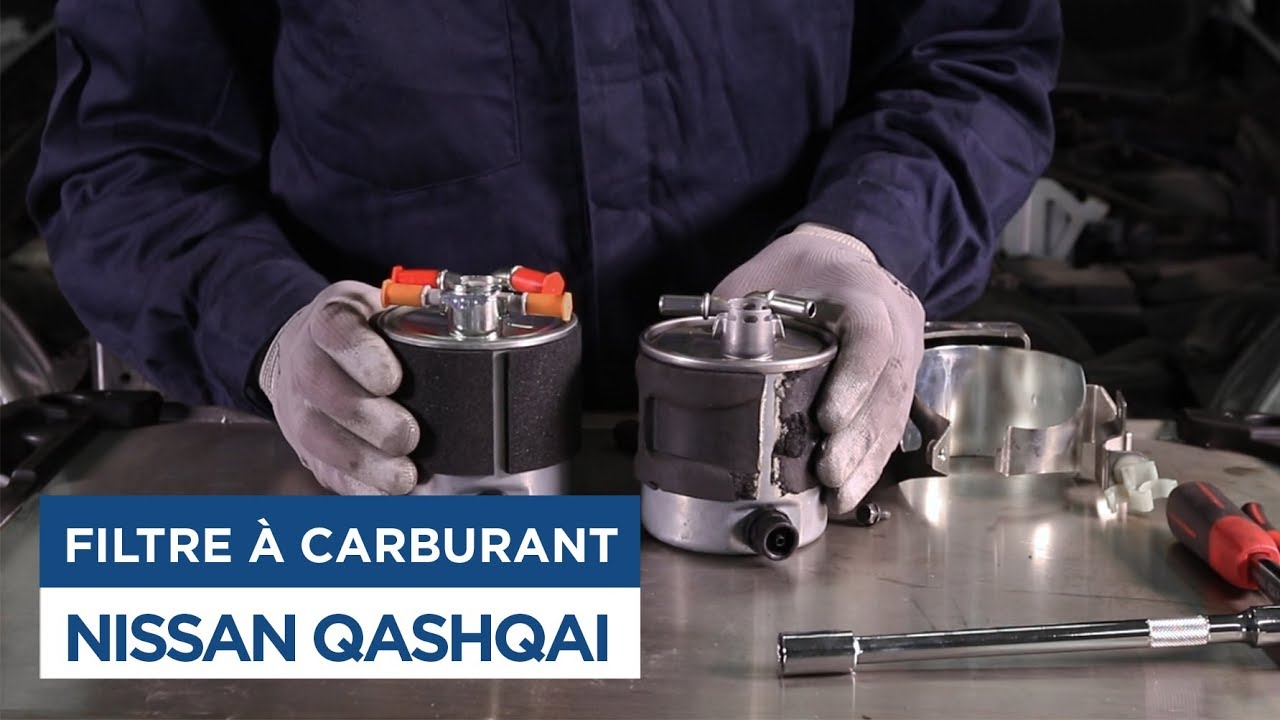 Changer le filtre carburant sur Nissan Qashqai